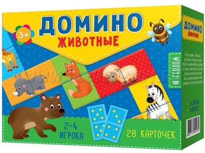 Домино "Животные" (Геодом) Домино "Животные" (Геодом)