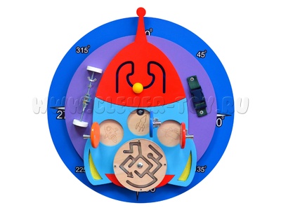 Бизиборд "Ракета" (52,5*50см) Бизиборд "Ракета" (52,5*50см)
