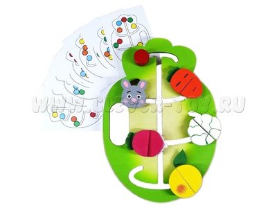 Лабиринт "Накорми зайку" Лабиринт "Накорми зайку"