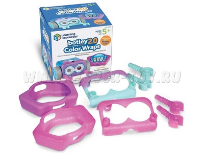 Набор аксессуаров для робота Ботли "Цветные лица, чехлы для пульта" (розовый/фиолетовый,8 элементов) Набор аксессуаров для робота Ботли "Цветные лица, чехлы для пульта" (розовый/фиолетовый,8 элементов)