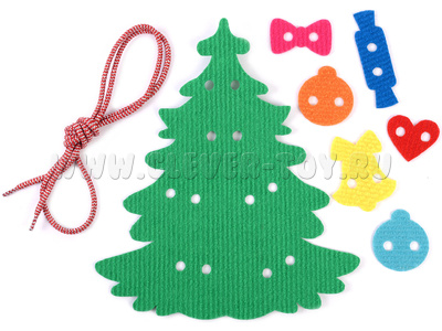 Елка. Шнуровка (ковролин)