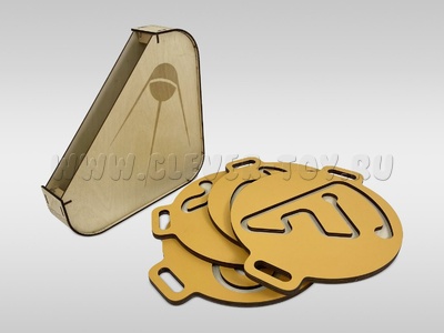 Комплект ручных балансиров (4 шт, жёлтый)