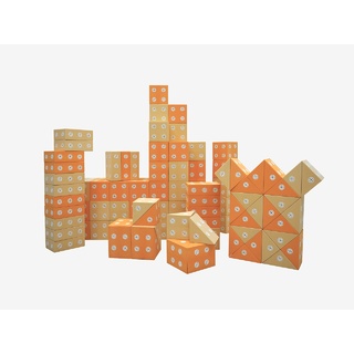 Напольный магнитный конструктор "МЕГА МАККИ 120"