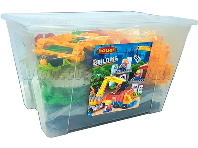 Конструктор Bauer "Стройка" (449 деталей) Конструктор Bauer "Стройка" (449 деталей)