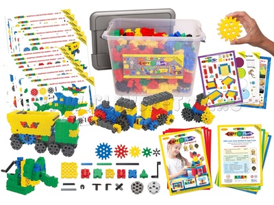 Конструктор Morphun STEM «Комбинированный» 480 деталей Конструктор Morphun STEM «Комбинированный» 480 деталей