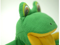 Лягушка, кукла логопедическая (на руку)