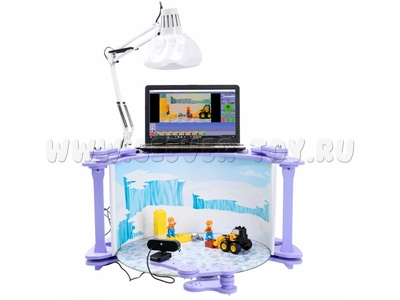 Сиреневая Мультстудия. Комплект Оптимальный (HD камера, ручной фокус)