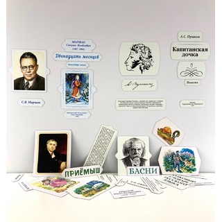 Набор магнитных карточек: "Титульный лист"